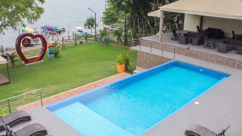 Villa Noelia, Suite Paradise, Lago de Coatepeque